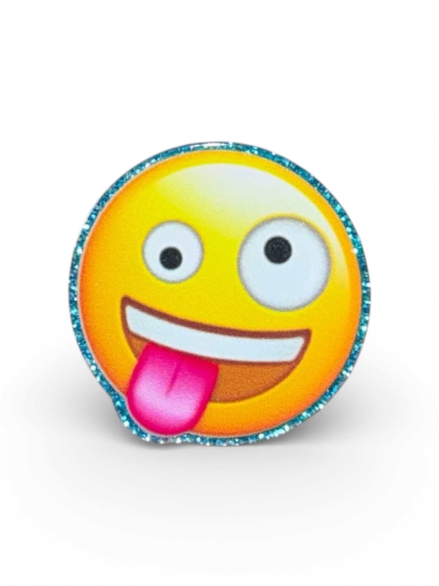 Smiley Silly Face Acrylic Flatback
