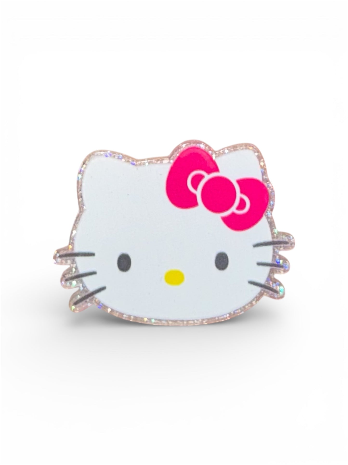 HK Pink Bow ACRYLIC FLATBACK