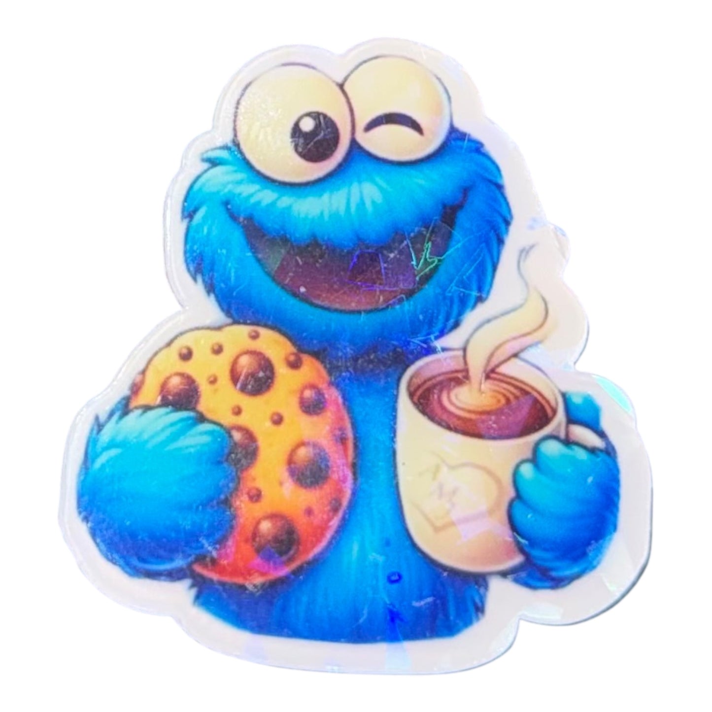 Cartoon Cookie Guy Acrylic Flatback