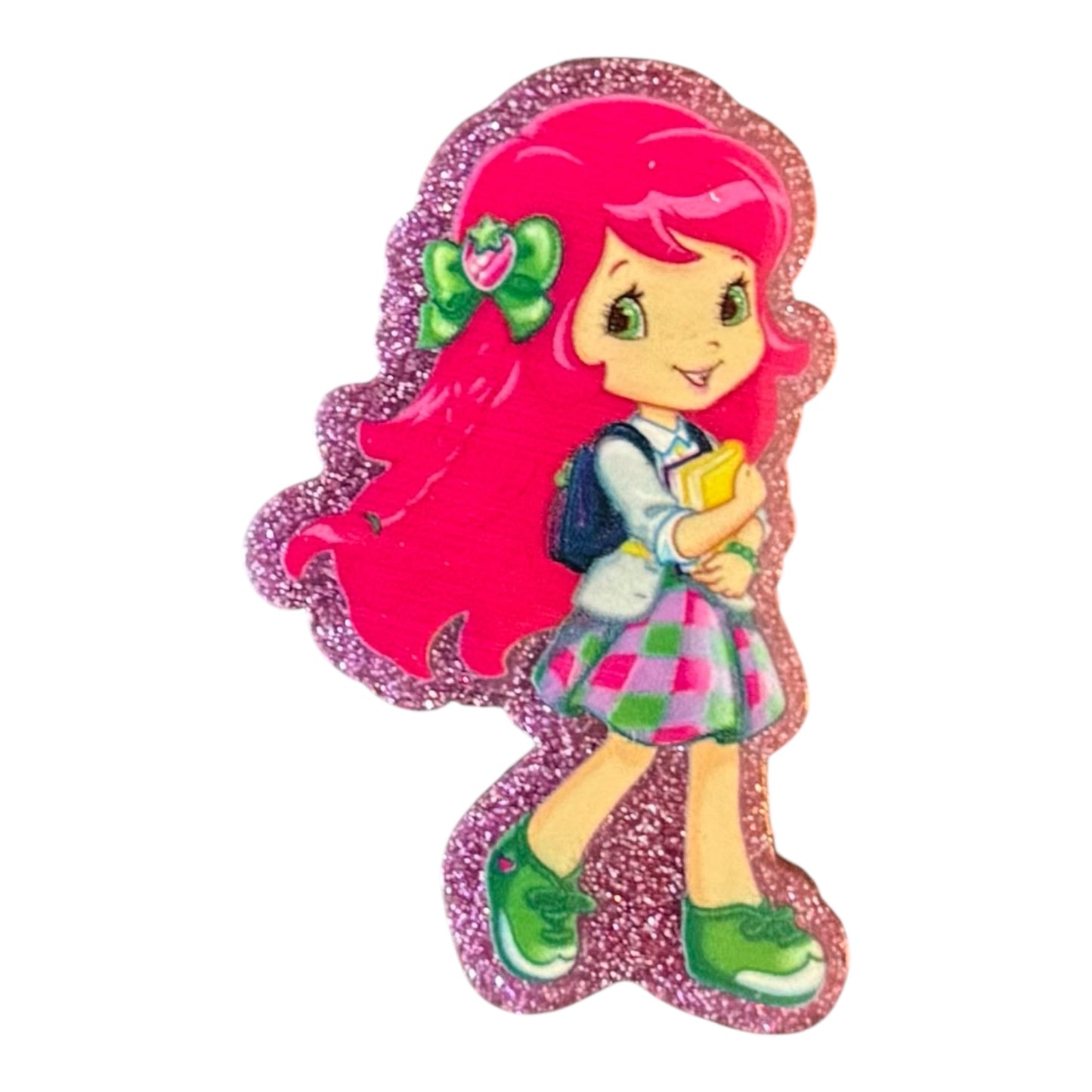 Strawberry Girl Acrylic Flatback