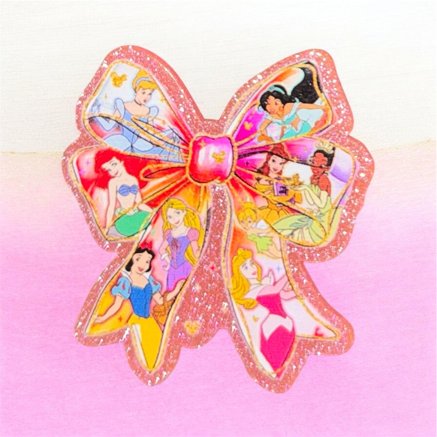Princesses Bow Acrylic Flatback
