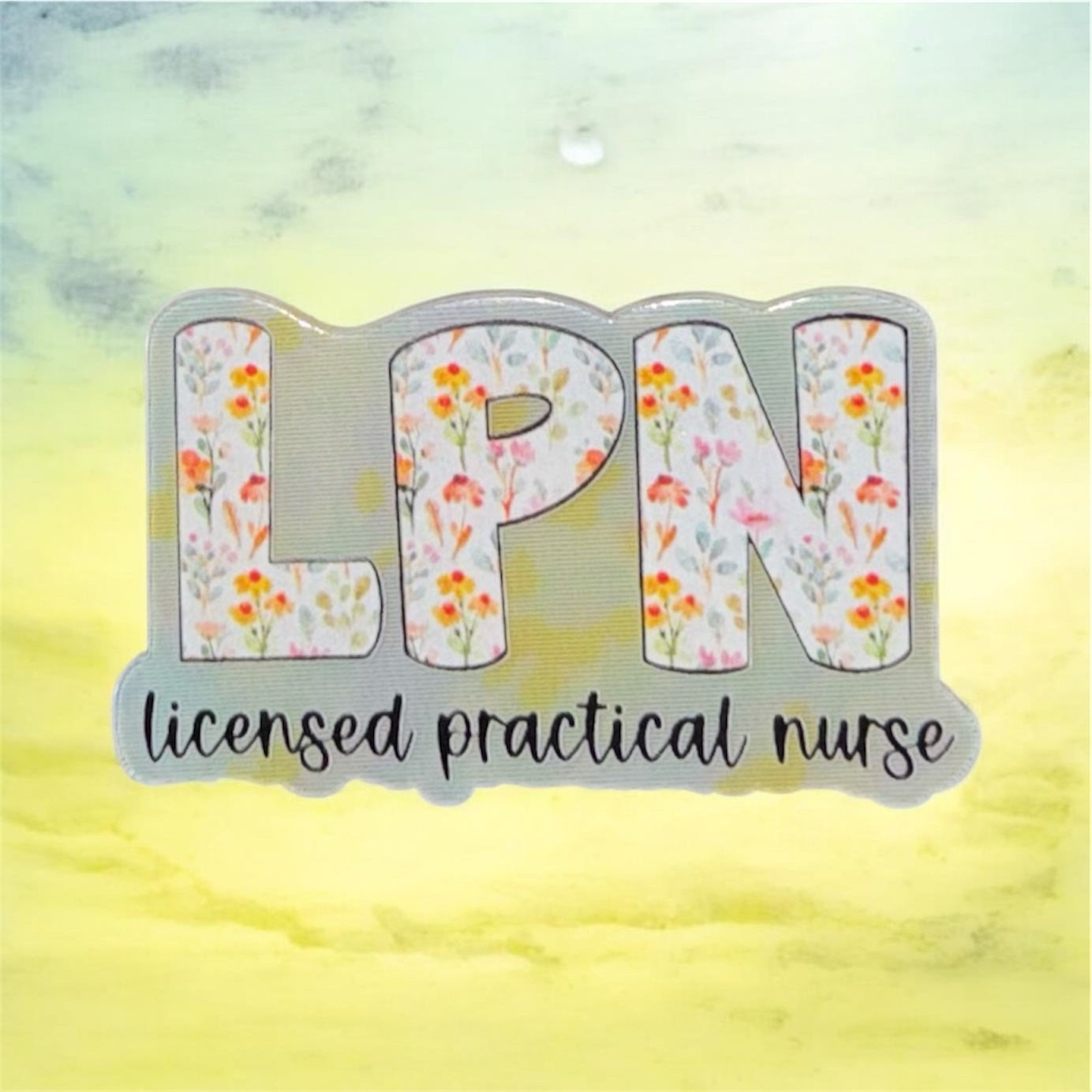 LPN Acrylic Flatback