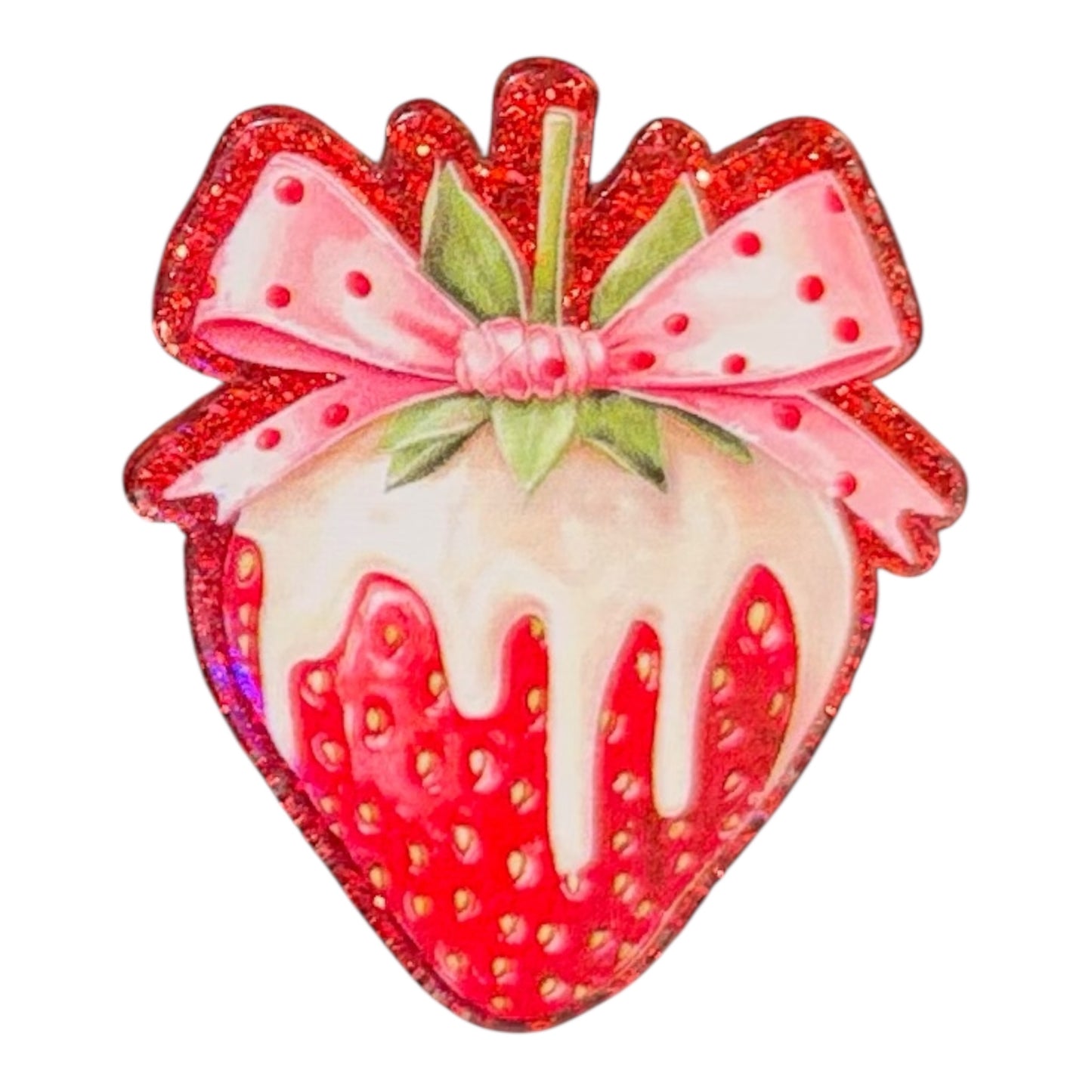 Strawberry Acrylic Flatback