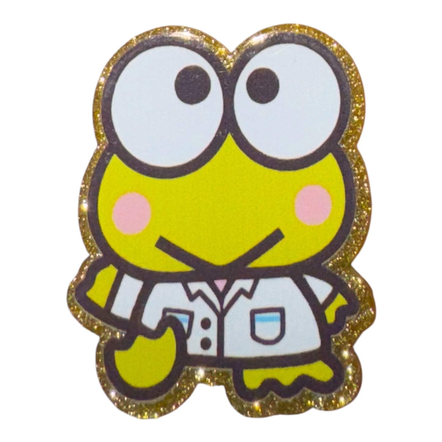 Cartoon Frog Acrylic Flatback