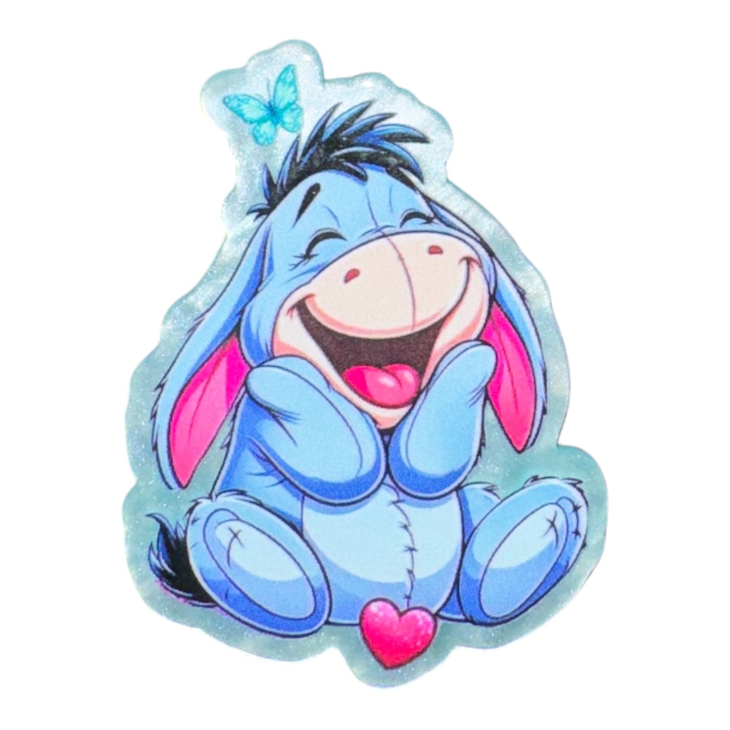 Silly Donkey Acrylic Flatback