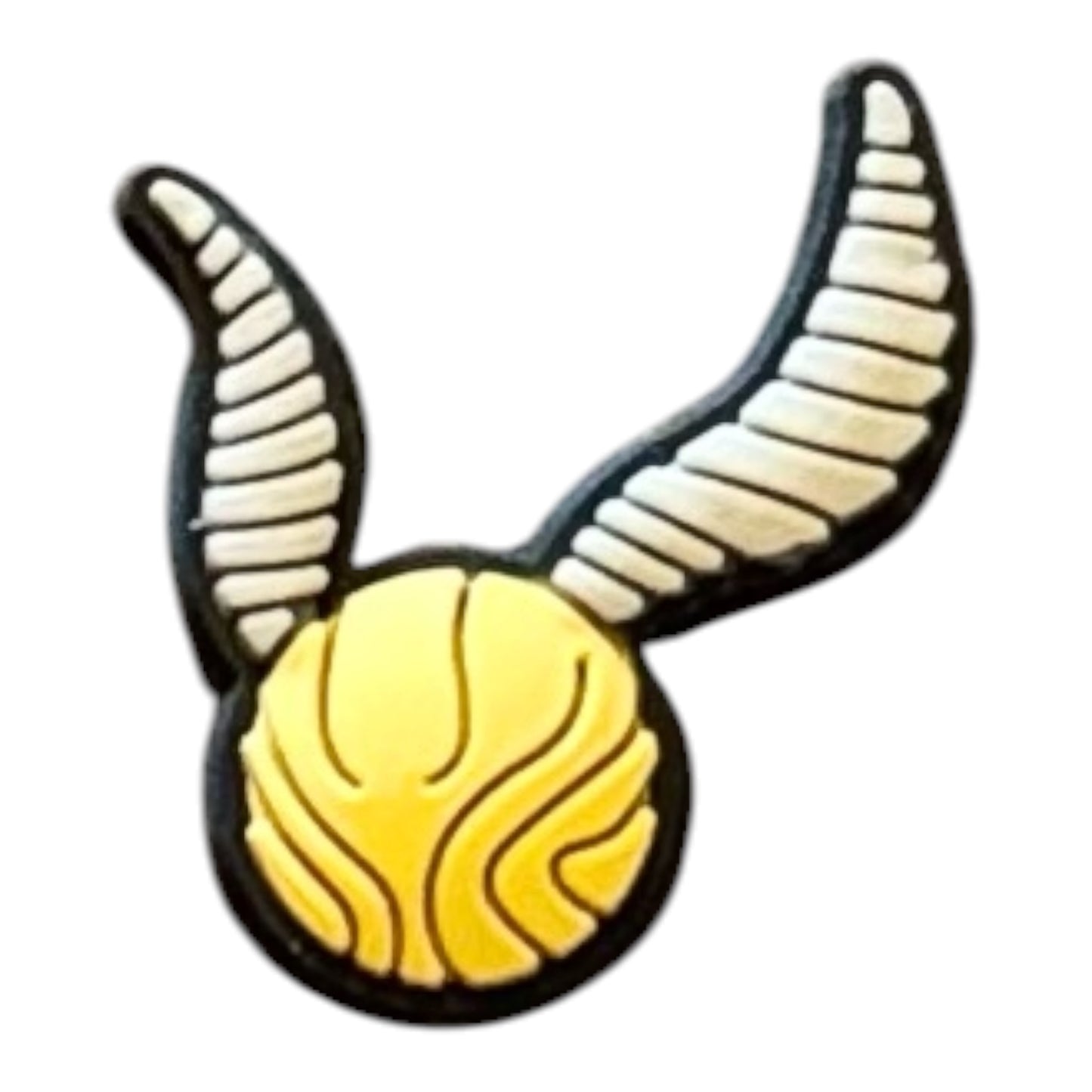 Golden Winged Wizard Ball Silicone Focal