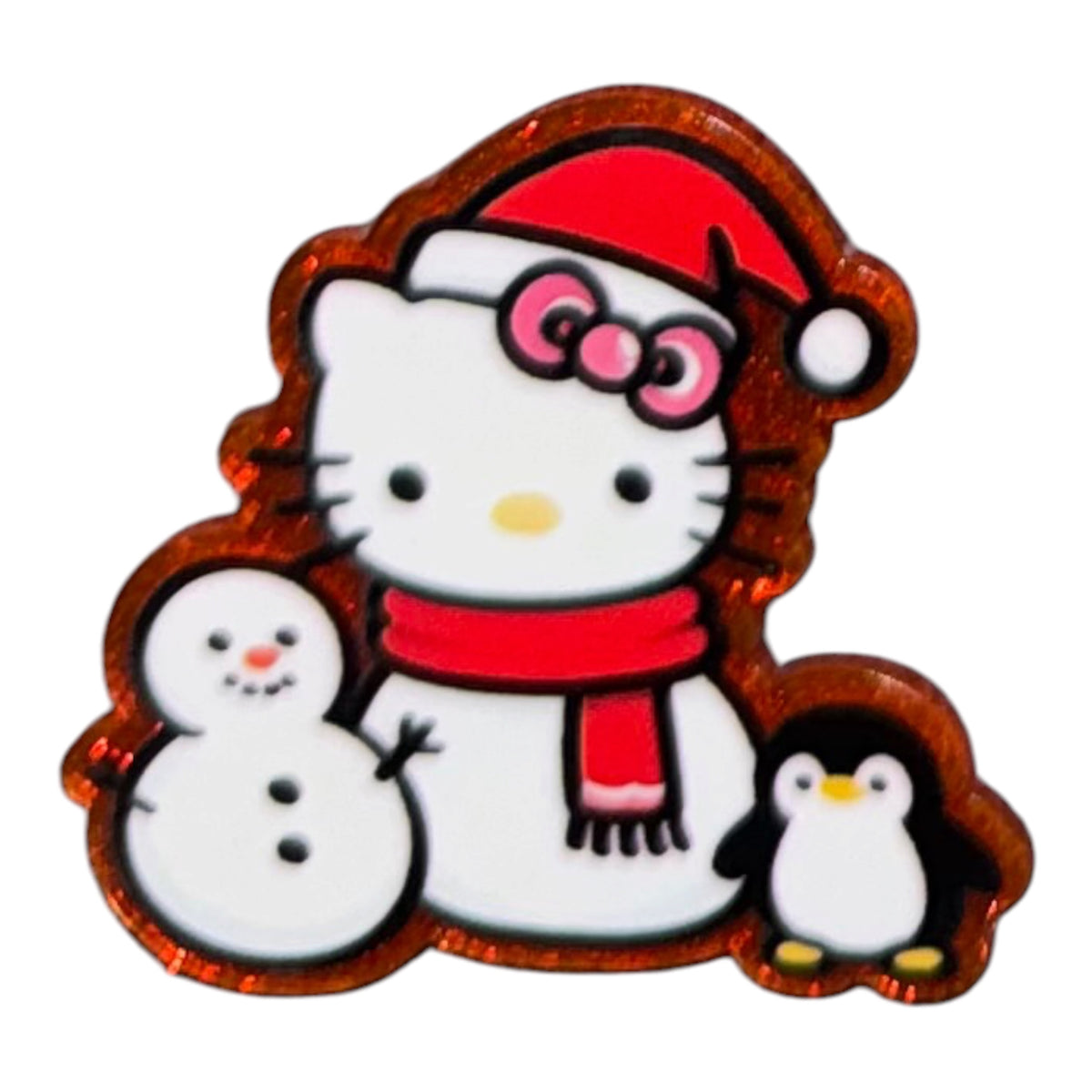 HK Snowman Acrylic Flatback