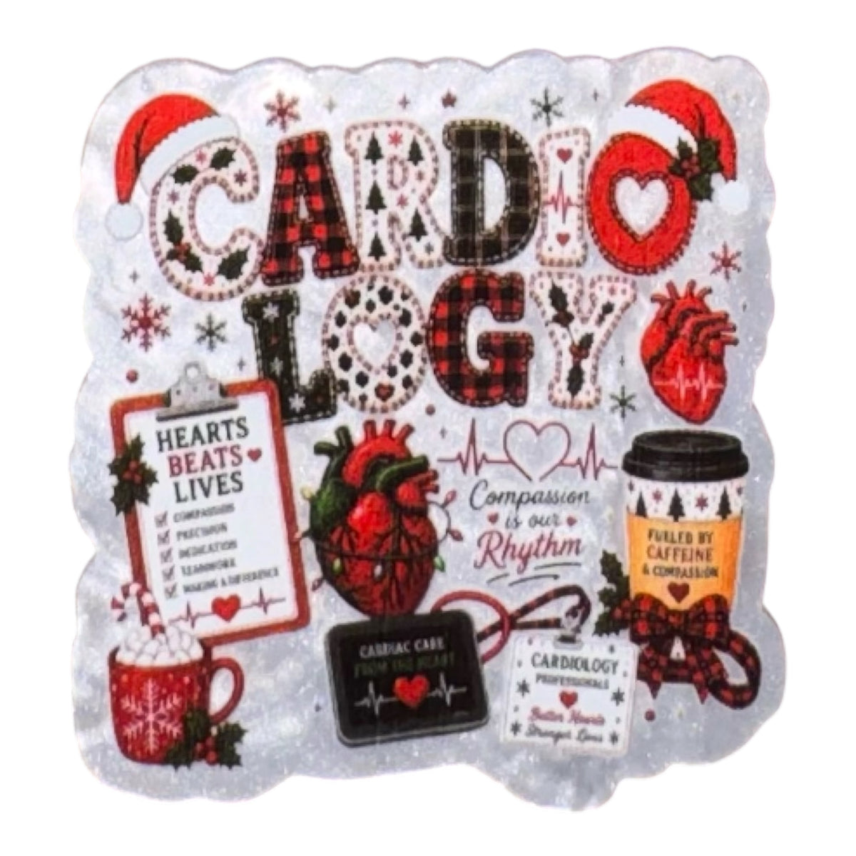 Cardiology Acrylic Flatback