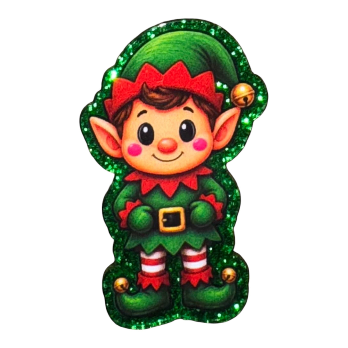 Holiday Elf Acrylic Flatback
