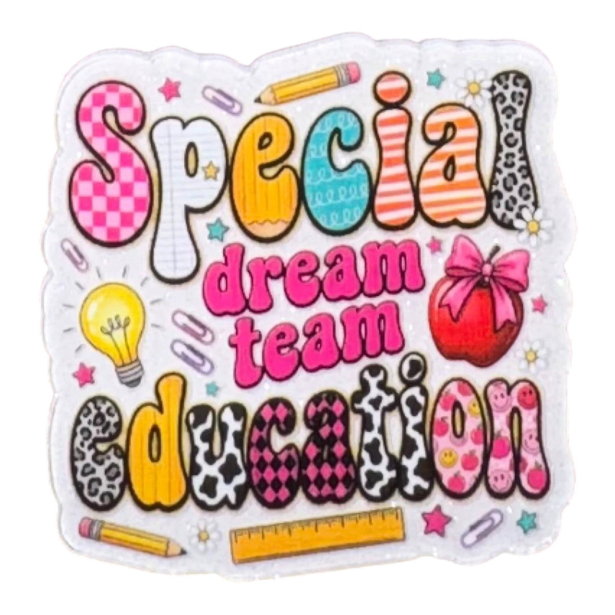 Special Education Acrylic Flatback
