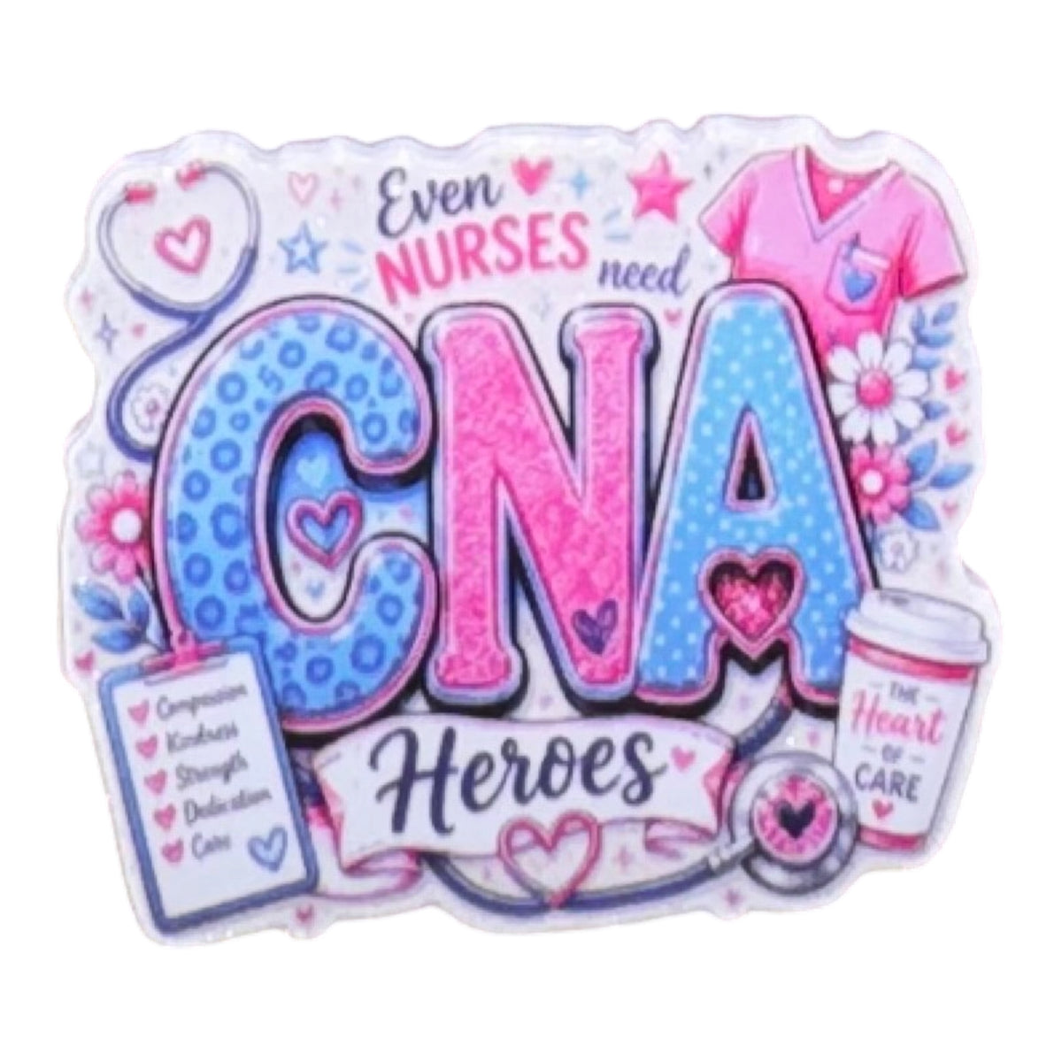 CNA Hero Acrylic Flatback