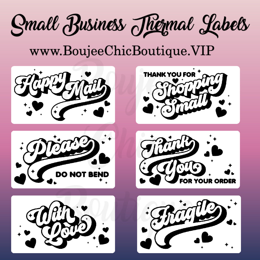 Small Business Thermal Labels