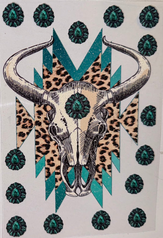 Steer Skull A5 Journal Decal