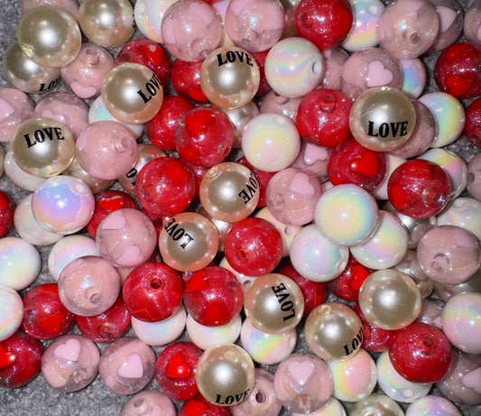 Glitter Heart Love Mix