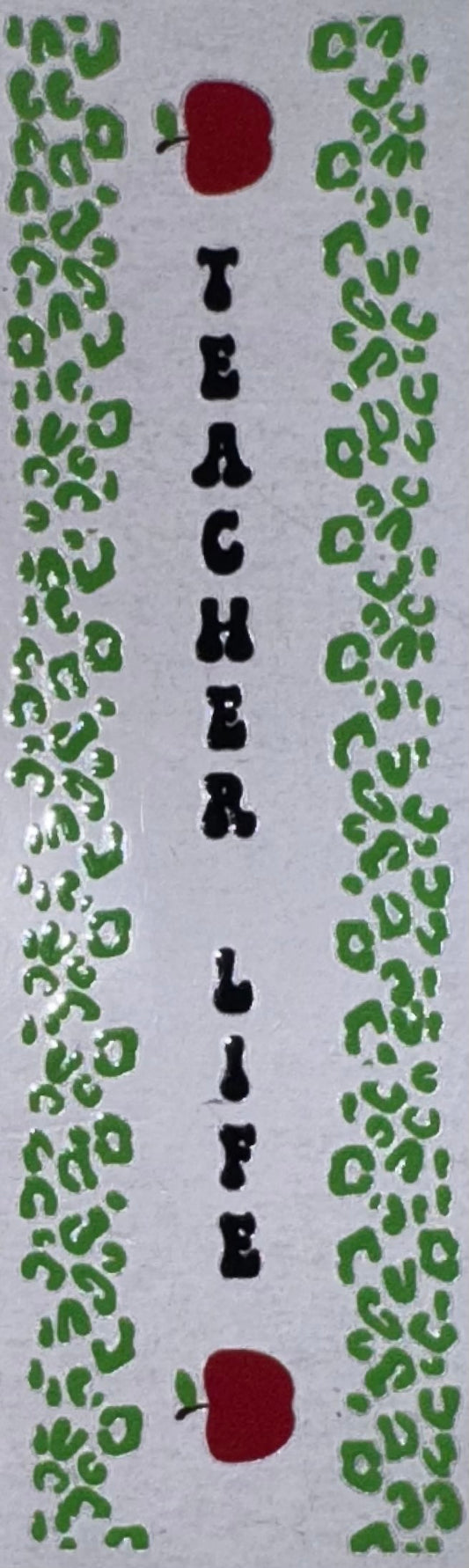 Teacher Life UV DTF Pen Wrap