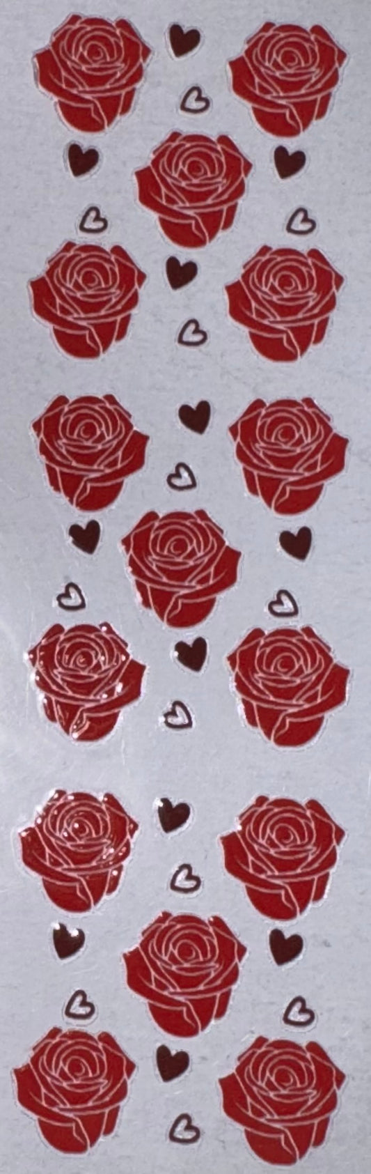 Roses And Hearts UV DTF Pen Wrap