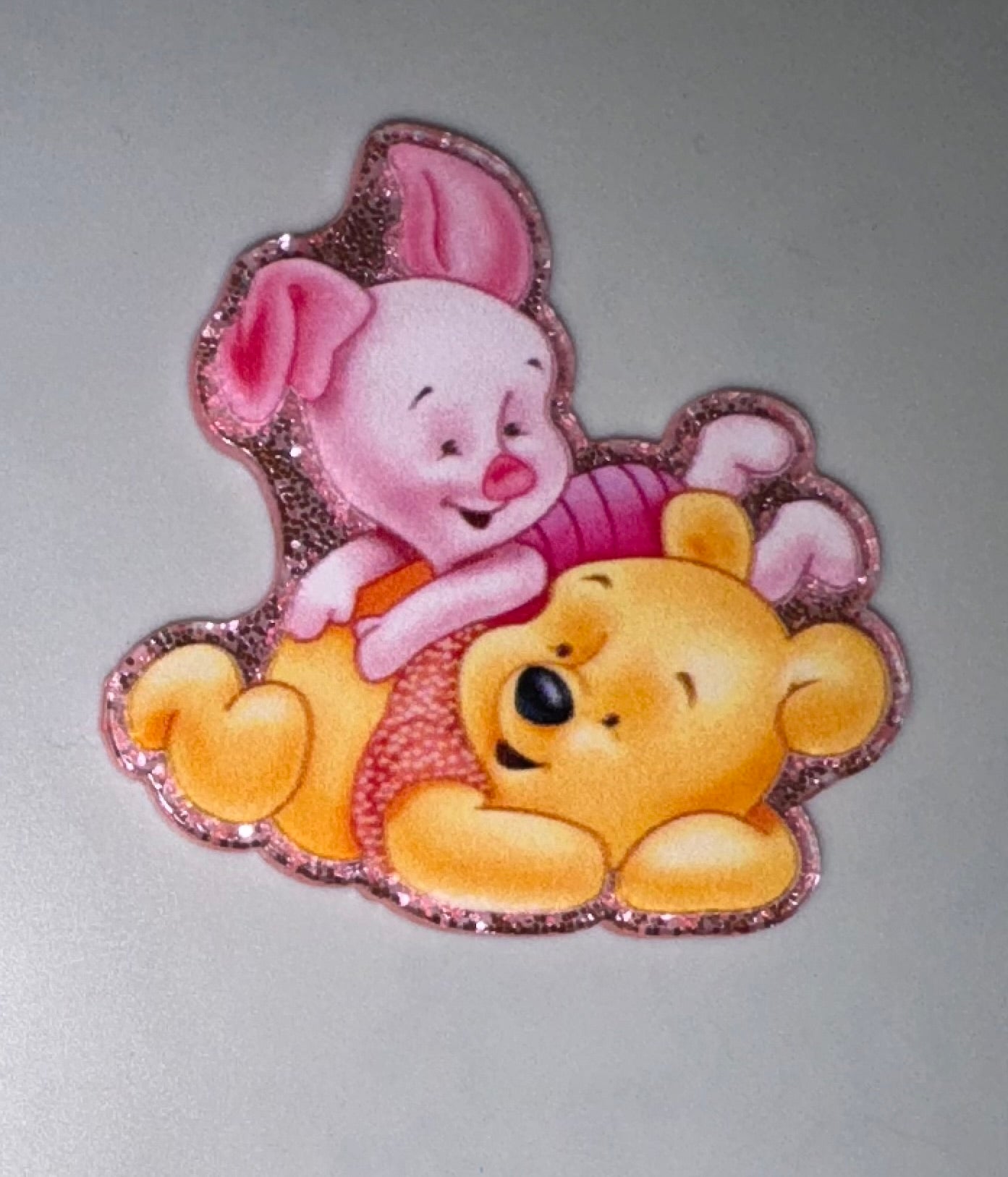 Honey Bear And Piggie Acrylic Focal