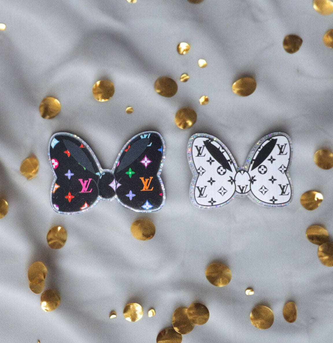 Purse Brand Bow Acrylic Flatbacks