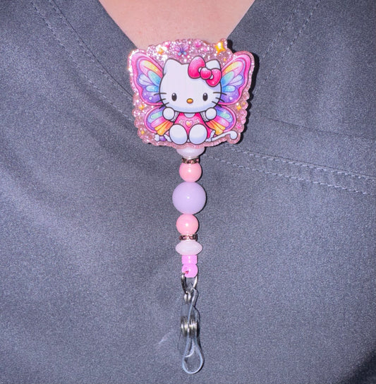 HK Butterfly Badge Reel