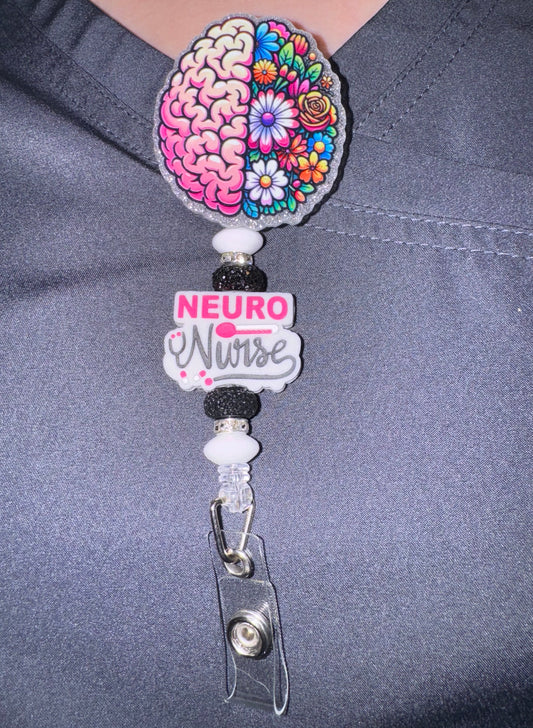 Neuro Nurse Badge Reel