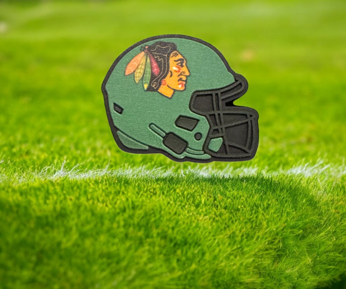 Football Helmet Focal