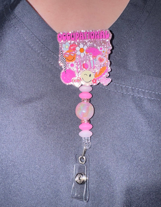 Occupational Badge Reel