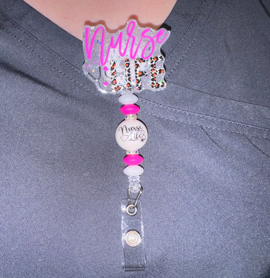 Nurse Life Badge Reel