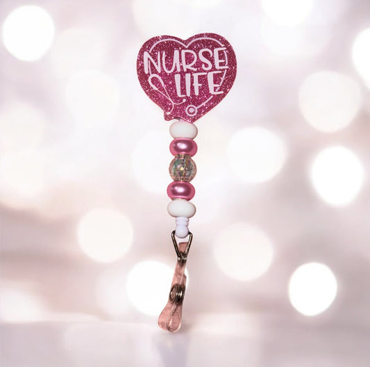 Nurse Life Badge Reel