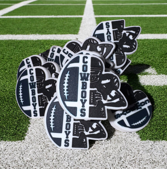 Football Team Silicone Focal