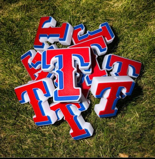 Texas Baseball Team Silicone Focal