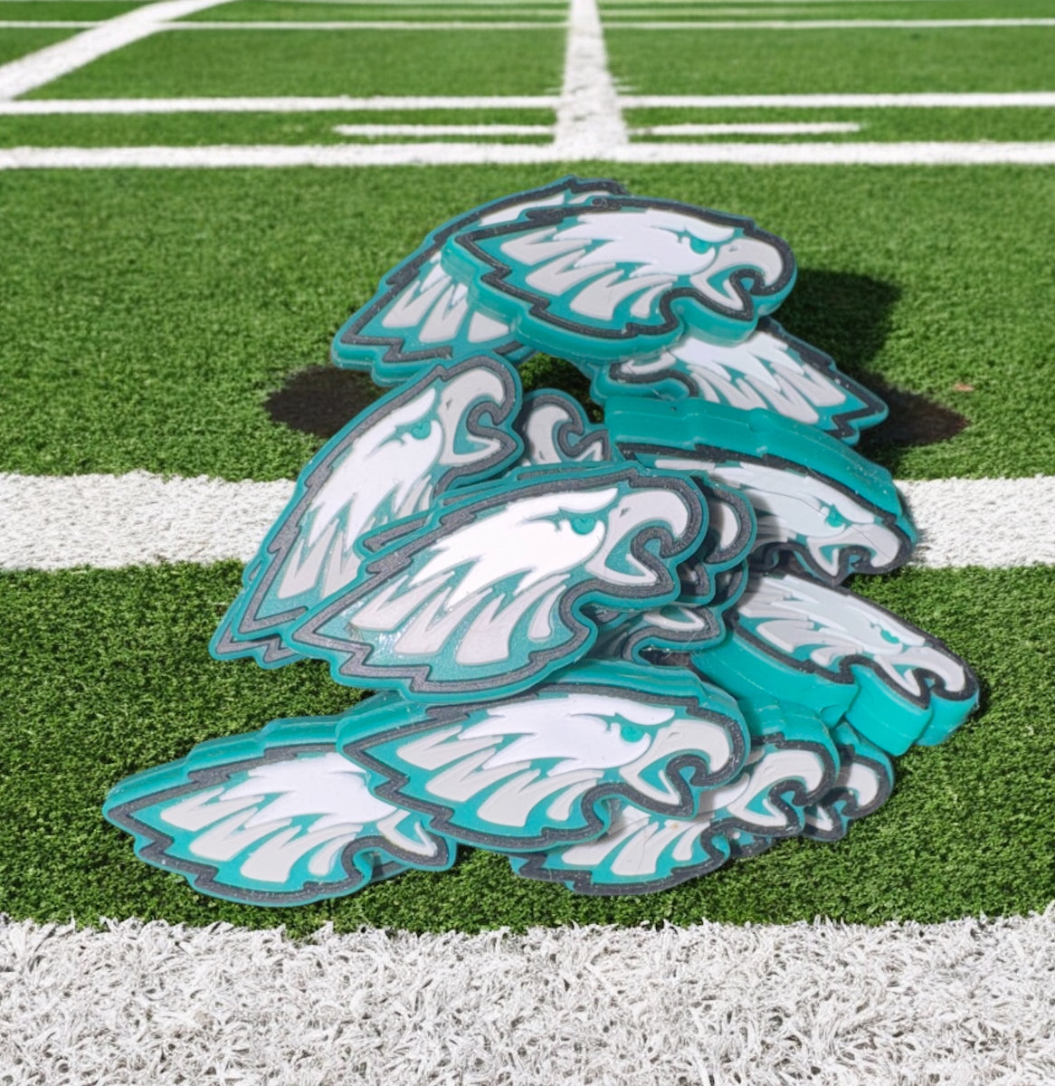 Eagle Football Team Silicone Focal