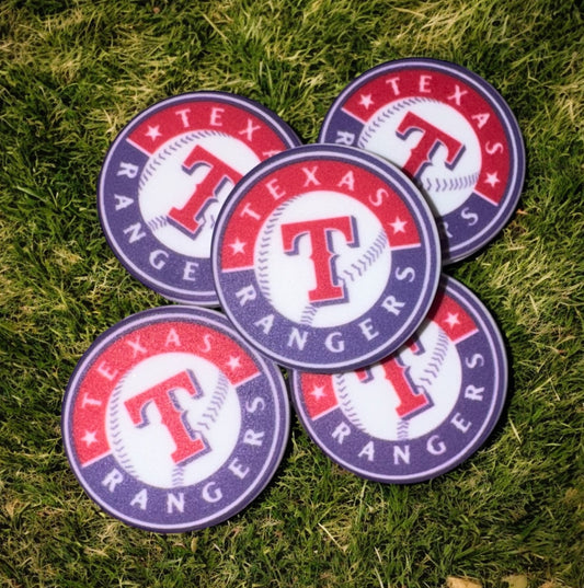 Texas Baseball Team Silicone Focal
