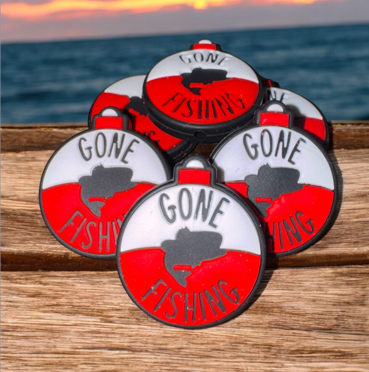 Gone Fishing Silicone Focal