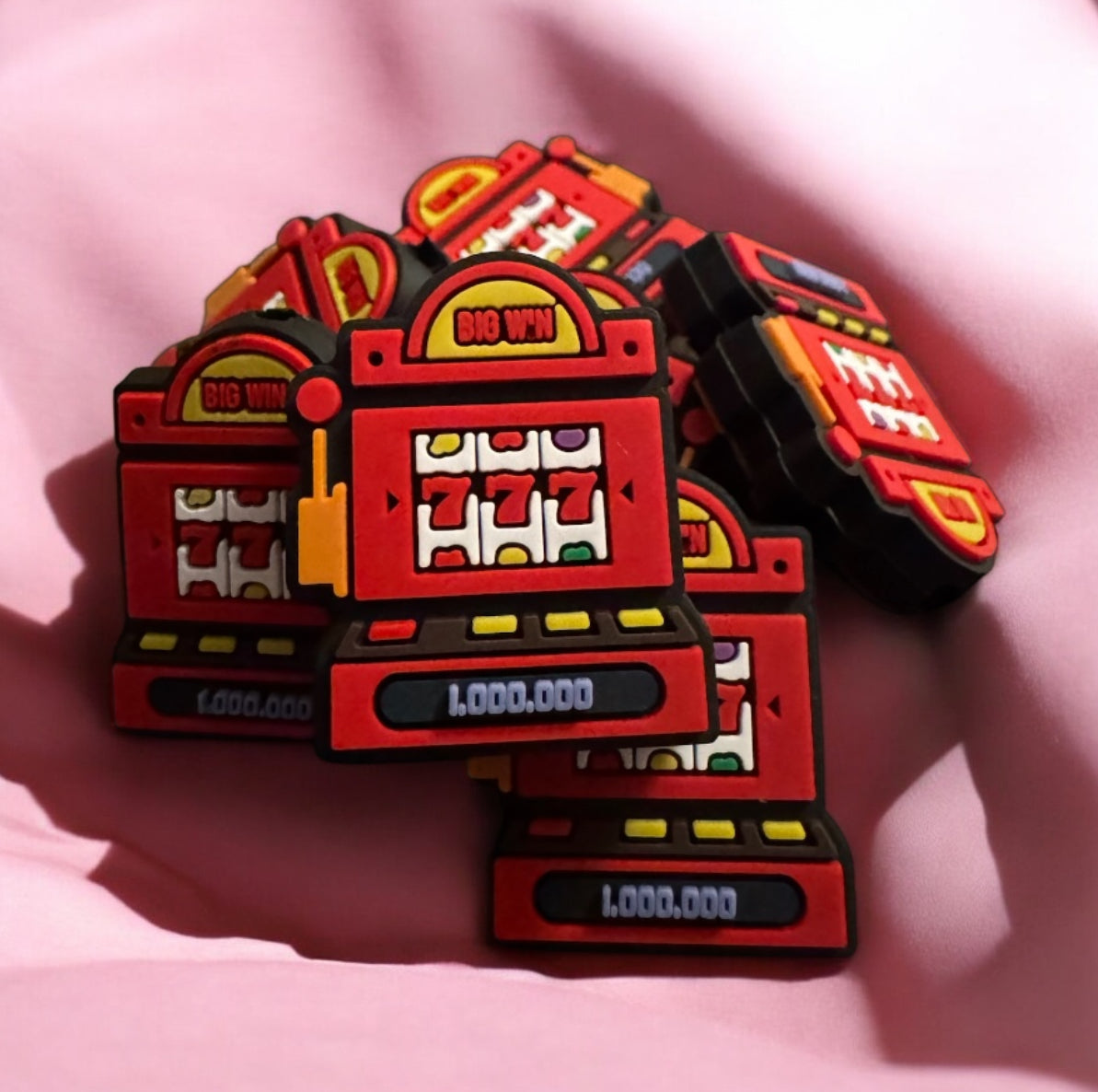Casino Slot Machine Silicone Focal