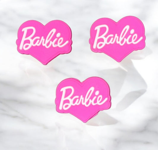 B Heart Silicone Focal