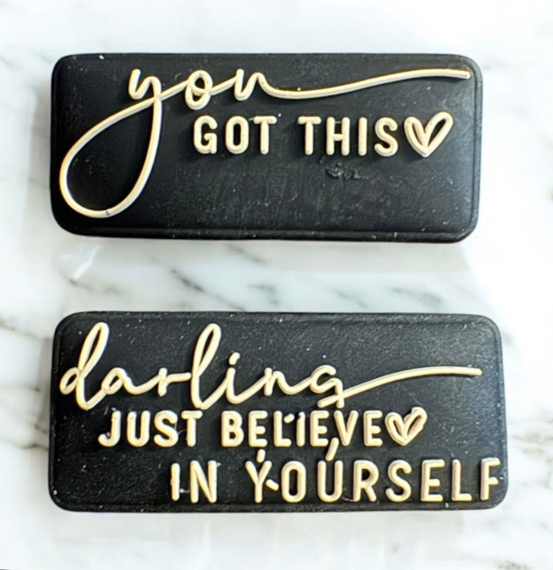 Darling Just Believe In Yourself You Got This Silicone Focal