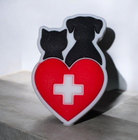 Vet Heart Cat/Dog Silicone Focal