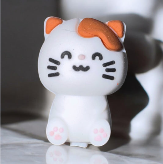 3D Cat Silicone Focal