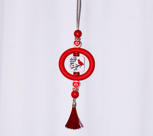 I Am Always With You Car Charm