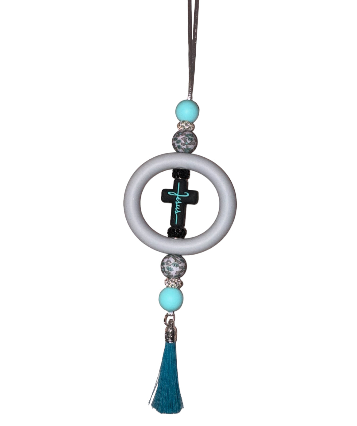 Cross Car Charm