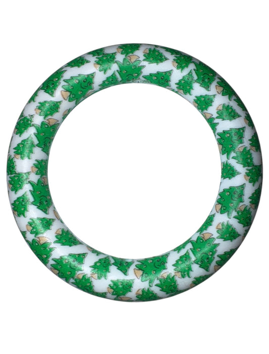 Christmas Tree 65mm Silicone Rings