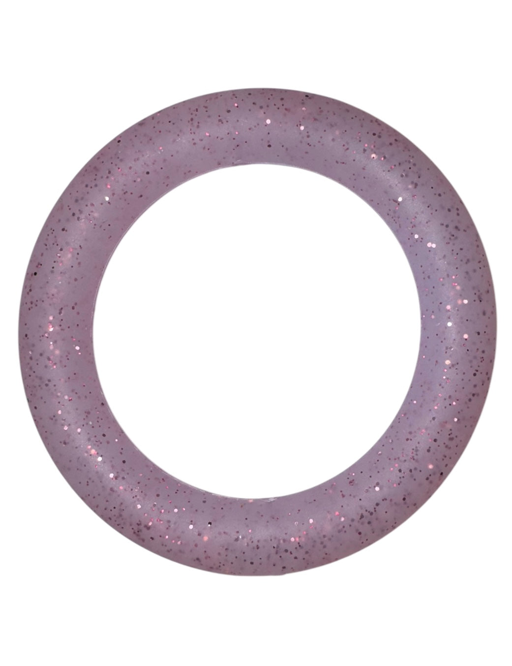 Pink Glitter 65mm Silicone Ring