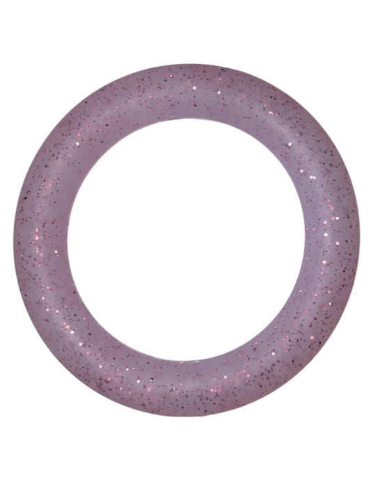 Pink Glitter 65mm Silicone Ring
