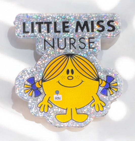 Little Miss Nurse Acrylic Flatback