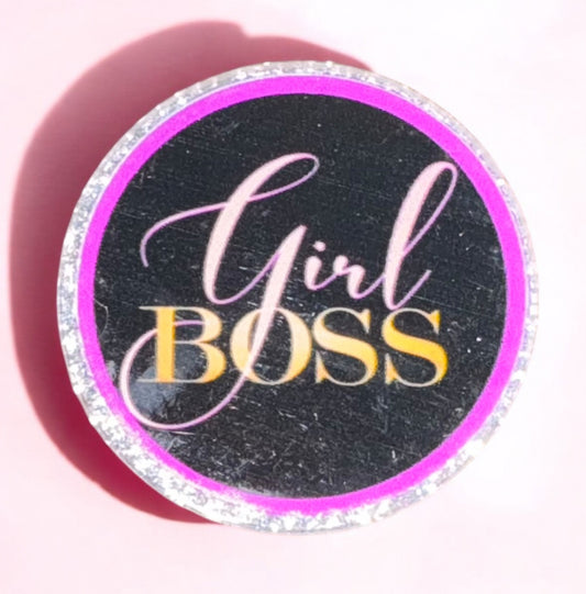 Girl Boss Acrylic Flatback