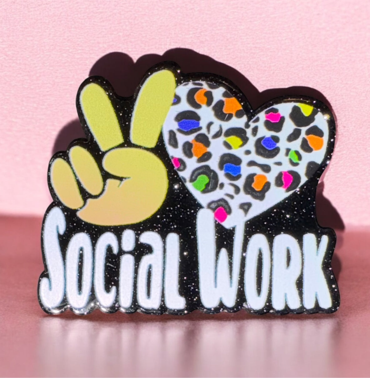 Social Worker Acrylic Flatback