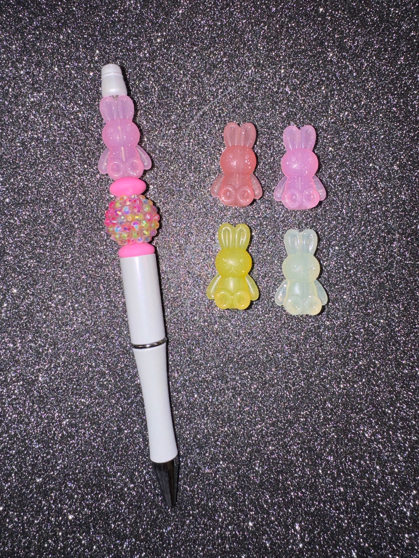 Glitter Gummy Bunny Focals