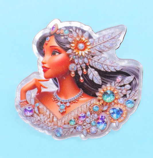 Princess Acrylic Flatback