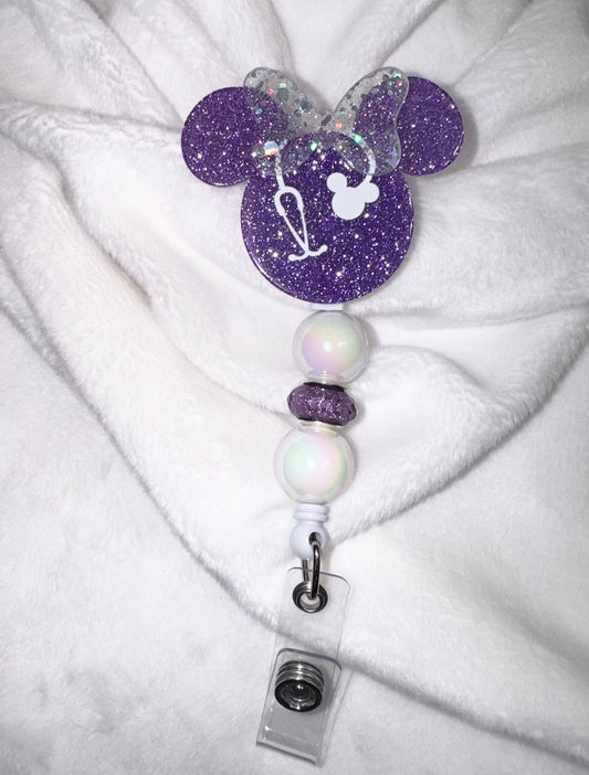 Mrs. Mouse Badge Reel