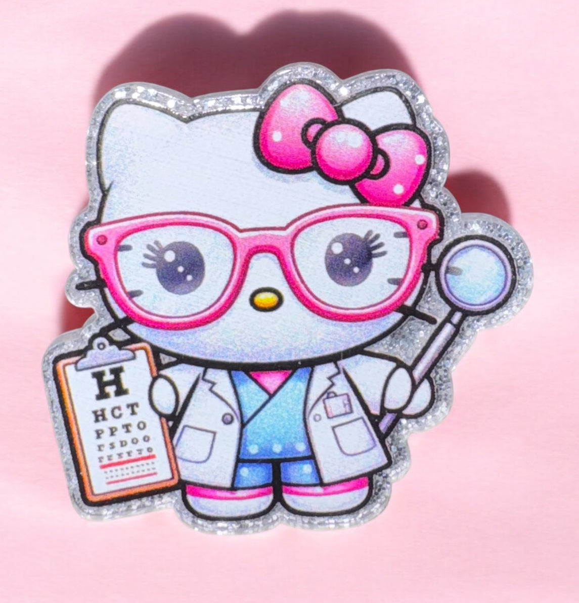 HK Eye Doctor Acrylic Flatback